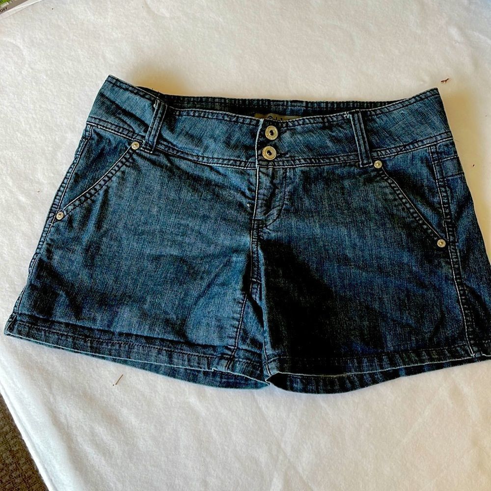 ‎NAVY JEAN SHORTS, sz 5